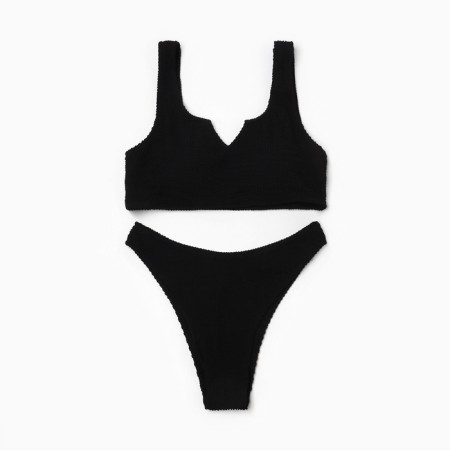 Swimsuit female separate minku color black rr 42