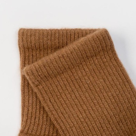 Male socks from Mongolian wool, red color, size 27 (40-42)-1