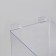 Plastic plastic regiment F361, 15 × 15 × 10 cm, the color is transparent