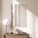 Mirror, make -up, wall, 12 bulbs, 60 × 80 cm