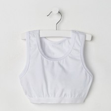 TOP for girls, white color, height 134-140 cm