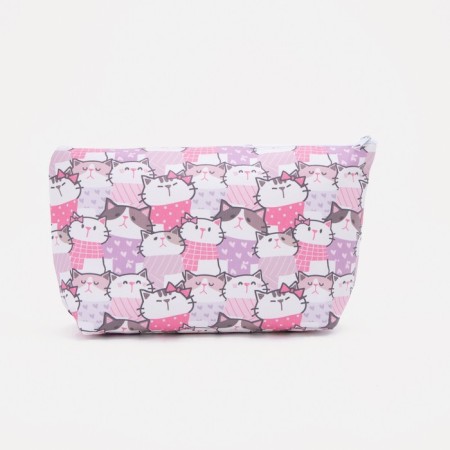Lightning cosmetic bag, pink color-1