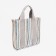 Bag-touut without fastening, gray color