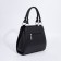 Bag-tout El Masta with a zipper, 2 outer pockets, a long belt, color graphite
