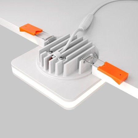 The built-in lamp Technical DL303-L12W, LED, 12 W, 95x95x32 mm, 750 lm, 3000k, white-5