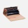 Women's wallet on magnets, beige color