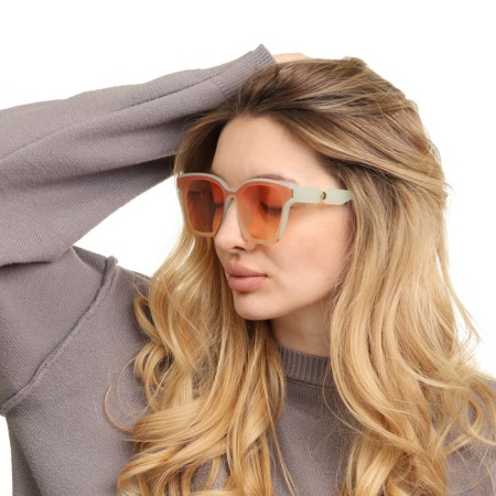 Women's sunscreen glasses "OneSun", UV 400, pipe 15 cm, lens 5.2x4.2 cm-1