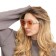 Women's sunscreen glasses "OneSun", UV 400, pipe 15 cm, lens 5.2x4.2 cm