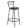 Barmot chair "Mah", black/black