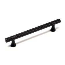 Cappio pk104 bracket handle, m/o 128 mm, d = 12 mm, plastic, black color