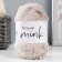 Yarn "mink" 100% polyamide 75m/50g (337 gray-beige)