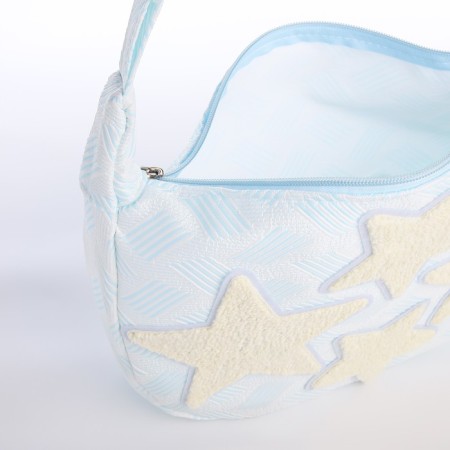 Youth bag with lightning, blue color-4