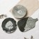 Ceramic plate "Stone", 20 x 5.5 cm, 600 ml, gray color