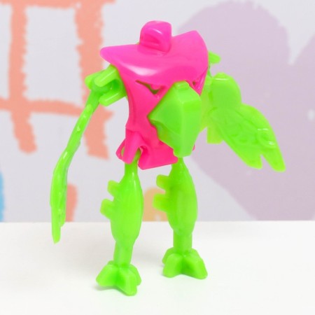 Toy - designer "Robot Bird", 9 cm-7