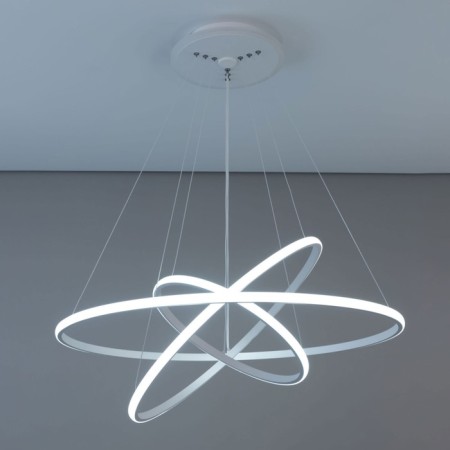 Suspended Citilux “Neon Smart” CL731A090E 80x80x40 cm, 3x36.7W, LED, white color-5