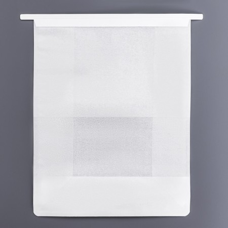 Paper package, with a window, rectangular bottom, white, 22 x 11 x 28 cm-6