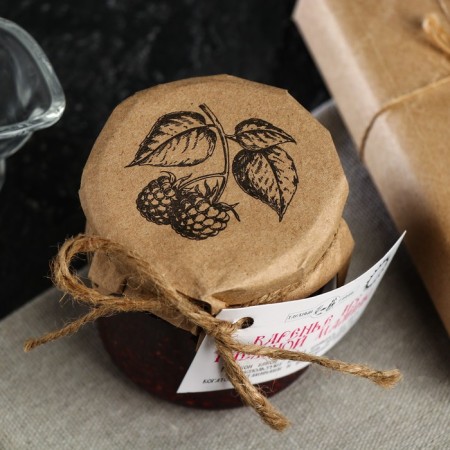 Jam "taiga cache" from taiga raspberries, 260 g-1