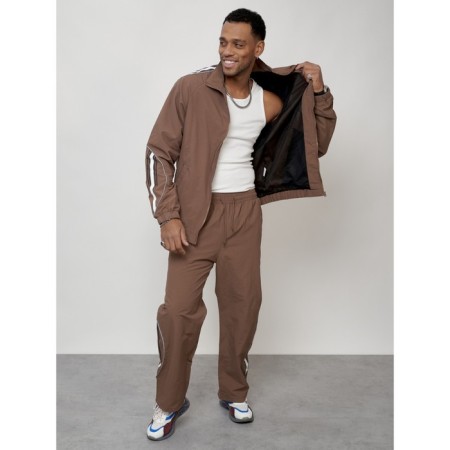 Sports suit men's, size 52, brown color-14