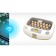 Incubator, 20 eggs, automatic coup, 65 V, with ovoscope, rcom