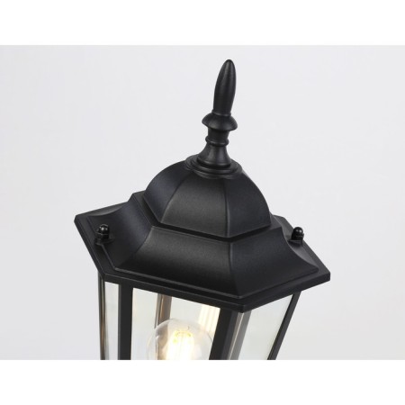 Lamp street landscape Ambrella Garden ST2023, E27, Black color, transparent-3