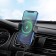 Hoco S35 car holder, wireless charging, for 4.5-6.7 inches, 2 A, black