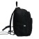 Youth backpack, 42 ​​x 31 x 13 cm, ergonomic back, Stavia "Shiny Cat", black