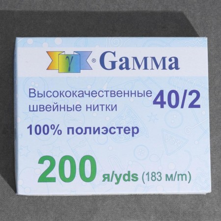 Threads 40/2, 183 m, white color-2