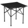 Tourist Maclay table, 52x52x52 cm, black color
