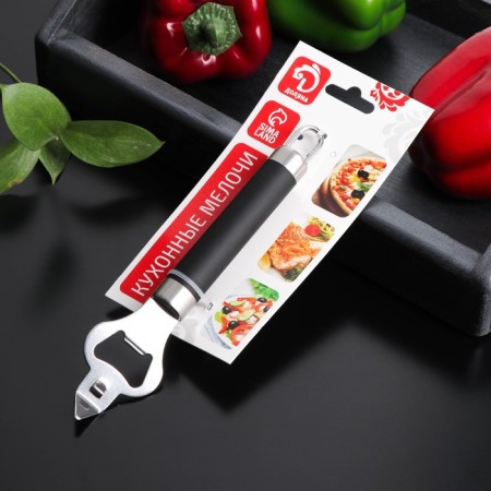 Knock knife Venus, stainless steel, black color-2