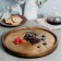 Magistro natural cedar tray, 35 × 2.8 cm, chocolate color