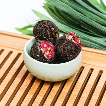 Chinese bound green tea "Rose", 50 g (+ - 5 g)-2