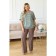 Female blouse, size 54, green color