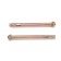 Tundra anchor bolt, with a nut, galvanized, 10x125 mm, 55 pcs