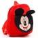 Blush backpack, with a zipper, with a pocket, 19 x 22 cm "Mouse", Mickey Mouse