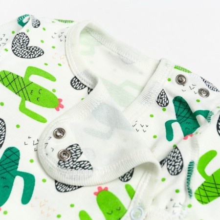 Kit for children (vests, sliders), white color/cacti, height 68 cm-3