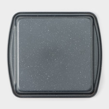 Baking uniform “Granite”, 26 × 23.5 × 4 cm, anti -stick coating, black color-4