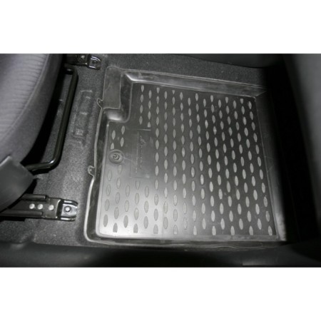 Rugs in the salon Hyundai Solaris, 2010-2014, 4 pcs. (polyurethane)-2