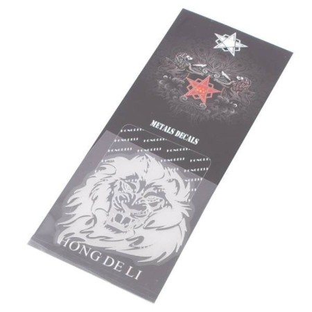 Schildik Metalloplastics SW "Leo 1", sticker, 50*50 mm, SNO.166-1
