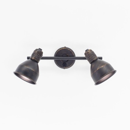 Aurora lamp, 2x60W E14, coffee 32x20x12 cm-1