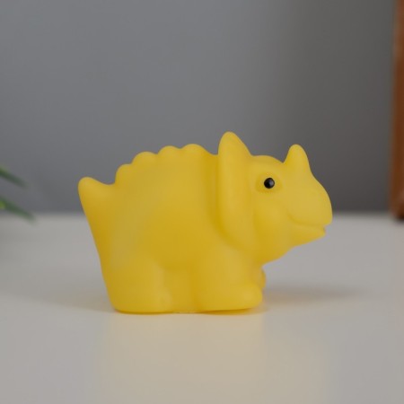 Night Plastic "Triceratops" 2W LED 3LR44 yellow 3x5x4cm-4