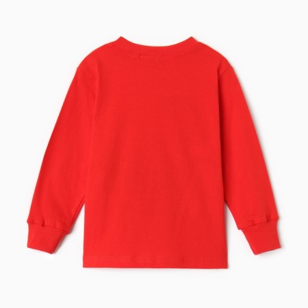 Pajamas for a boy, red color, height 92 cm-4