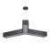 LED LED GEOMETRIA IGREK 56W 4000K 3700 IP40 90x90x8 black