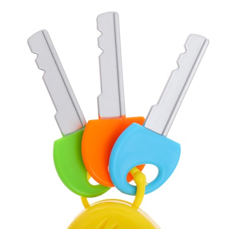 Musical keychain, sound, yellow color-4