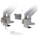 Robular bracket for 2 LED/LCD monitors ARM Media LCD-T36