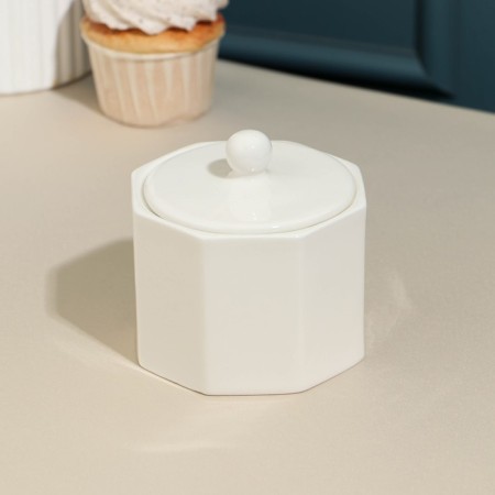 Porcelain sugarian SOLA SOLA, 300 ml, white