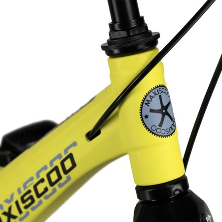 Bicycle 14 ’’ maxiscoo Space deluxe plus, color yellow matte-4