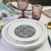 A set of plates Lenardi "Daria", d = 21 cm, 6 pcs