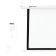 Production screen 180 x 180 cm, Brauberg Moto, matte, wall, electric drive