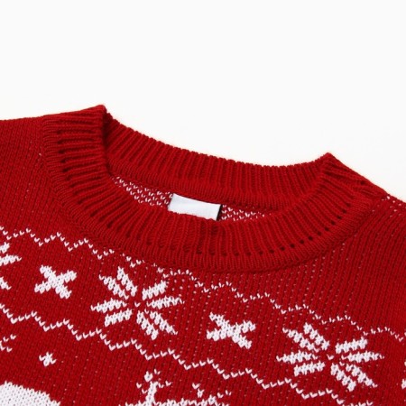 New Year. Knitted children's kaftan "New Year" size 32, (110-116 cm)-6