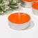 Aromatic tea candles, 6 pieces, orange